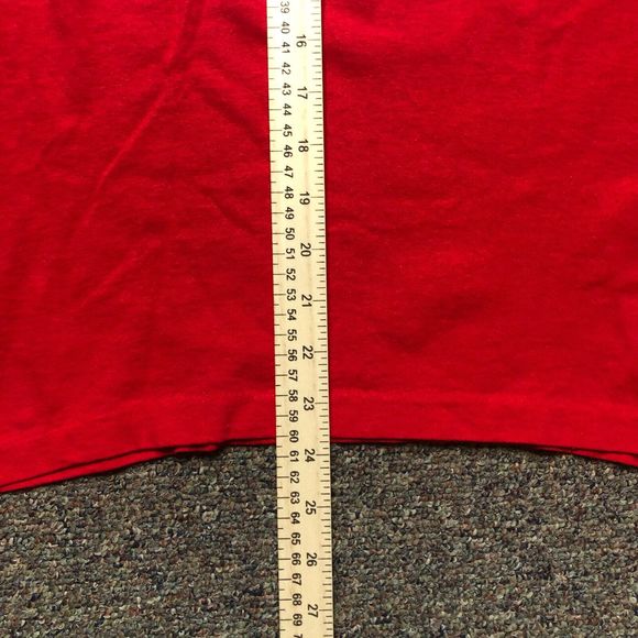 VINTAGE Logo 7 Cincinnati Reds Shirt Adult Large Short Sleeve Red 1990 - Picture 8 of 8